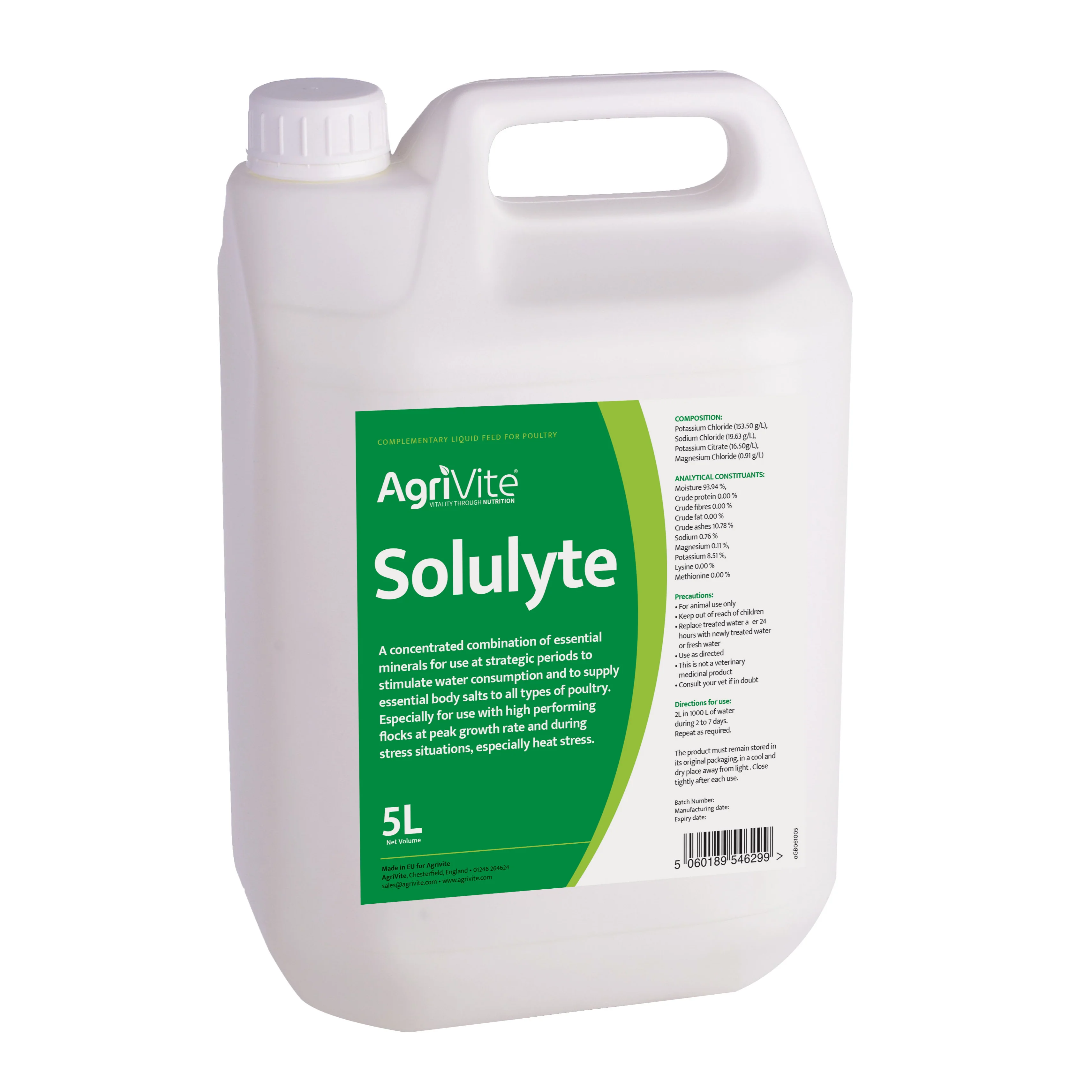 AgriVite Solulyte 5 Litres