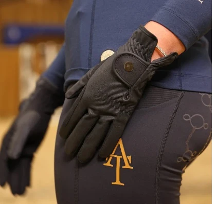 Aubrion Arene Gloves Black Medium - Image 2