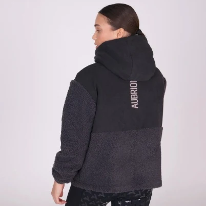 Shires Aubrion React Sherpa Fleece Jacket Shadow - Image 2