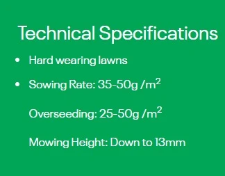 DLF Masterline Professional Quality Lawn Seed 5kg