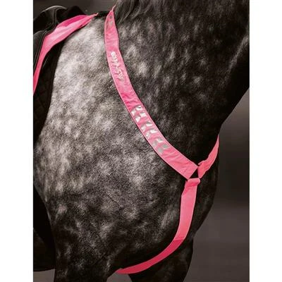 Equi-Flector Breastplate Pink - Image 3