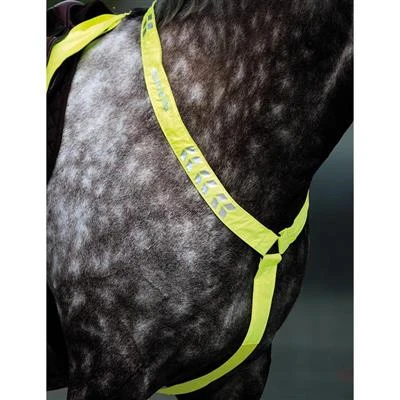 Equi-Flector Breastplate Yellow - Image 2