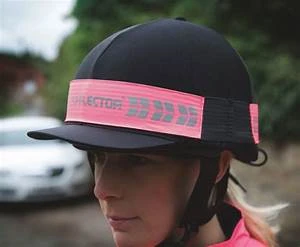 Equi-Flector Hat Band Pink