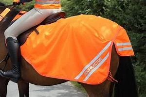 Equi-Flector Mesh Exercise Sheet Orange - Image 5