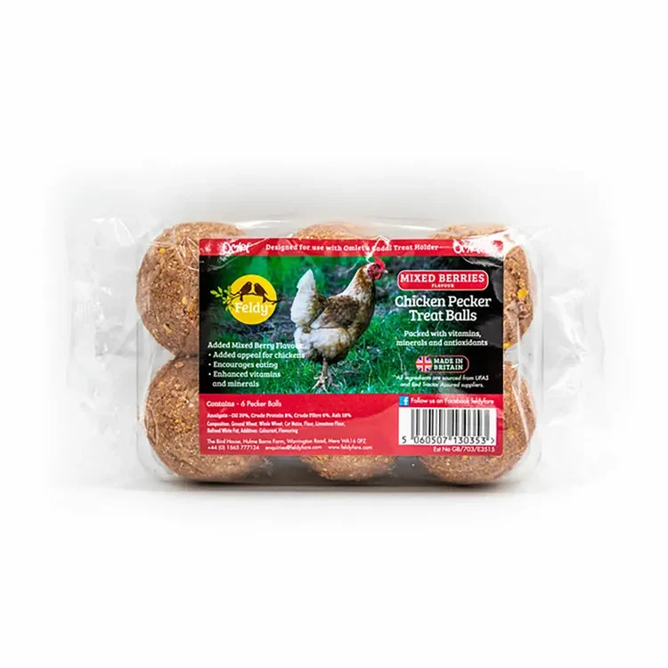 Feldy Chicken Treat Balls Berry