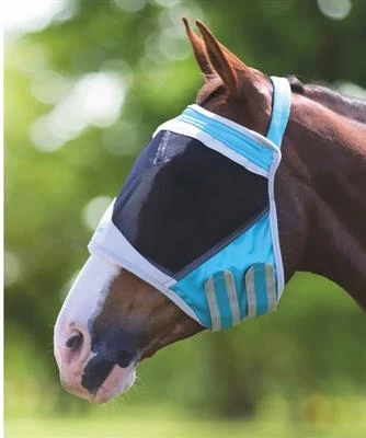 Flyguard Earless Fly Mask Teal - Image 3