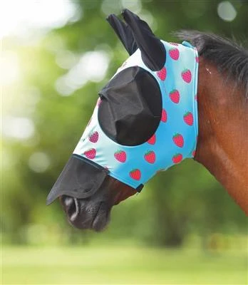 Flyguard Fly Mask Pro Stretch Mask & Nose Pony - Image 3