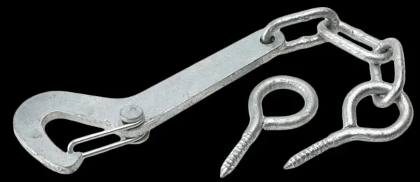 Galv Safety Gate Hook & Eye