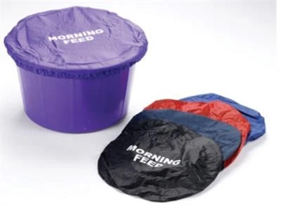Lincoln Morning Feed Bucket Cover- Red
