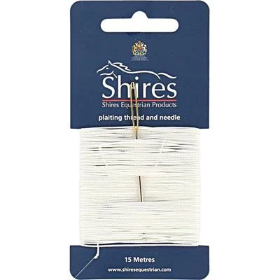 Shires Plaiting Thread White