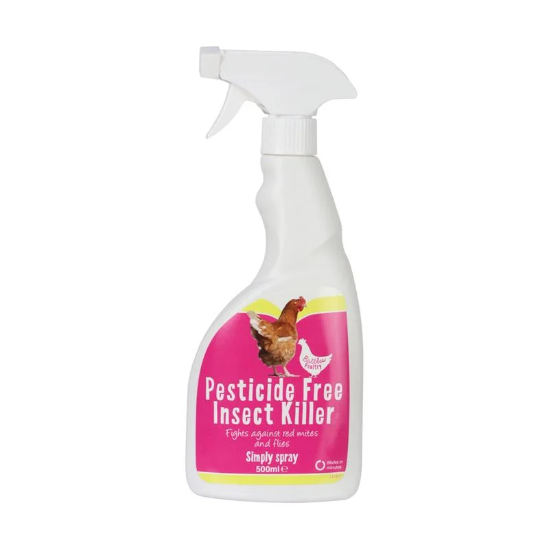 Battles Poultry Pesticide Free Insect Killer Spray 500ml