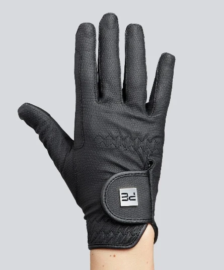 Premier Equine Metaro Ladies Riding Gloves Black - Image 5
