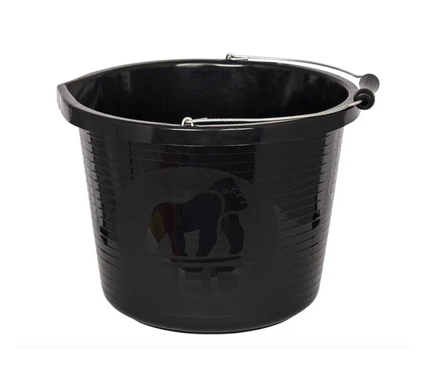 Red Gorilla Premium Black Bucket 15 Litres - Image 2