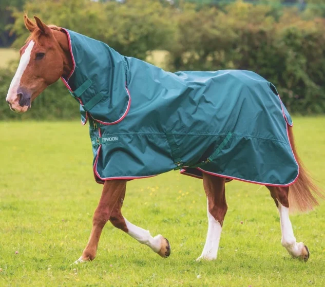 Typhoon Lite Combo Turnout Rug Green - Image 10