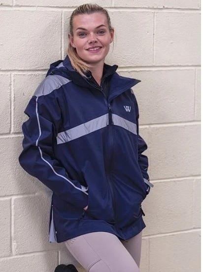 Woof Wear All Season Waterproof Jacket-Navy - Image 3