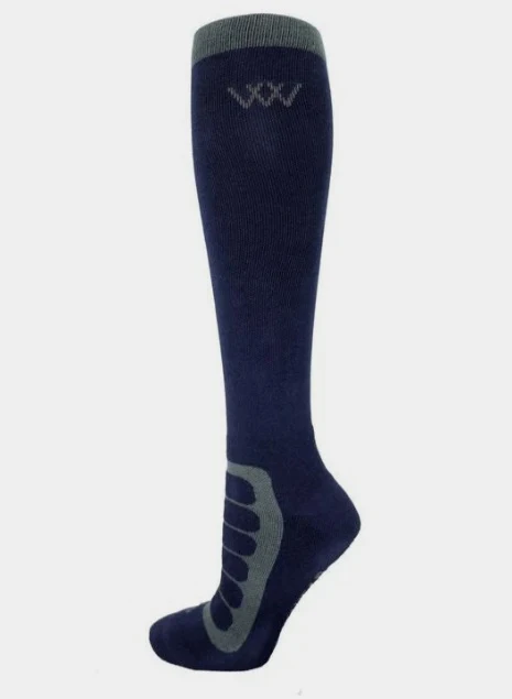 Woof Wear Performance Socks Navy/Grey - Image 5