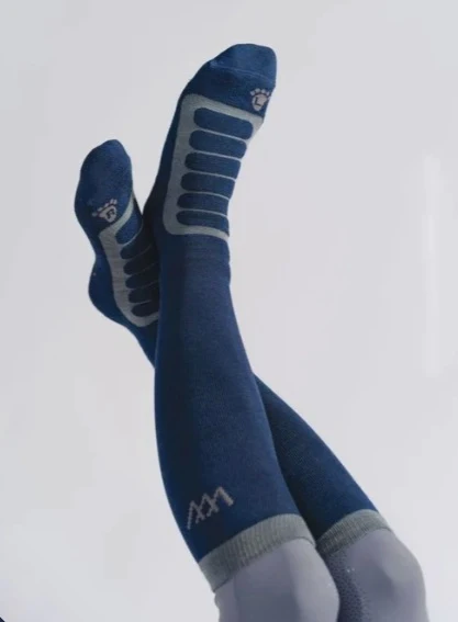 Woof Wear Performance Socks Navy/Grey - Image 6